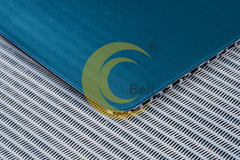 Ceinture en maille en polyester enduit de PVC pour les industries du bois, des panneaux de particules, du carton et du métal