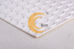 PVC Anti-Static Food Grade Conveyor Belt with Crescent Profile for Agricultural Inclided Conveying