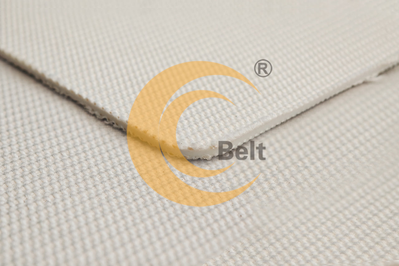 PVC/Rubber Conveyor Belt with Bareback ECM Fabric for Tea and Rubber Processing