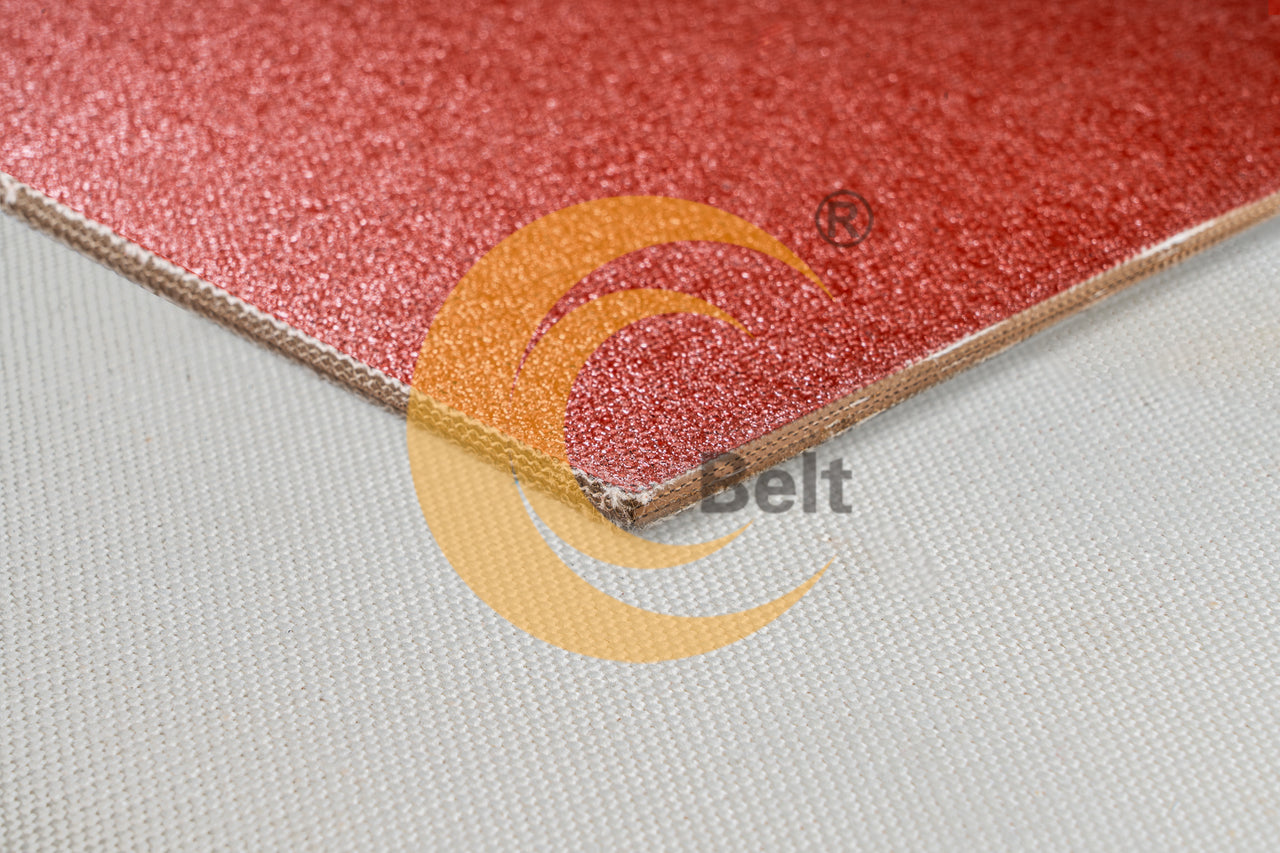 Silicone Coated Rubber Conveyor Belt for Tire Production High-Temperature Rubber Processing