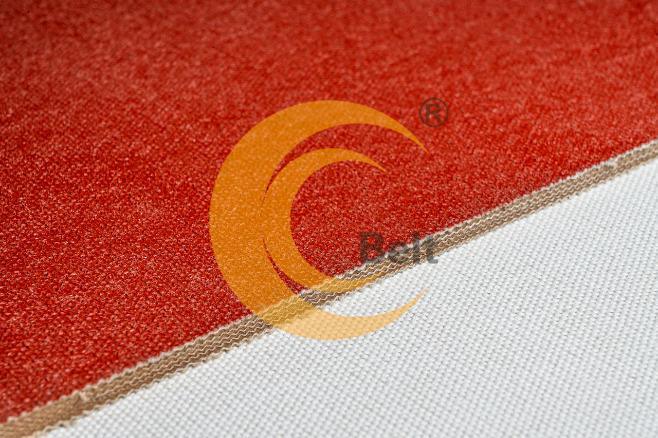 Silicone Coated Rubber Conveyor Belt for Tire Production High-Temperature Rubber Processing