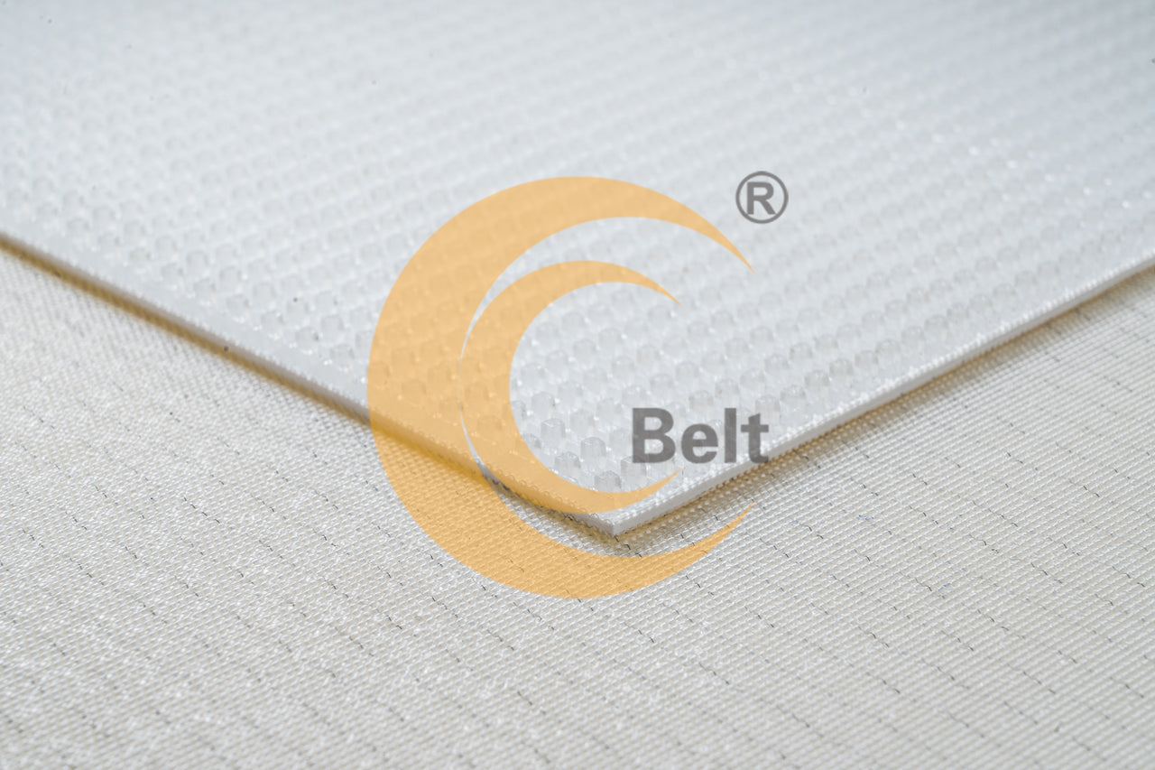 Wear Resistant Transparent PU PVC Conveyor Belt for Inclined Conveying