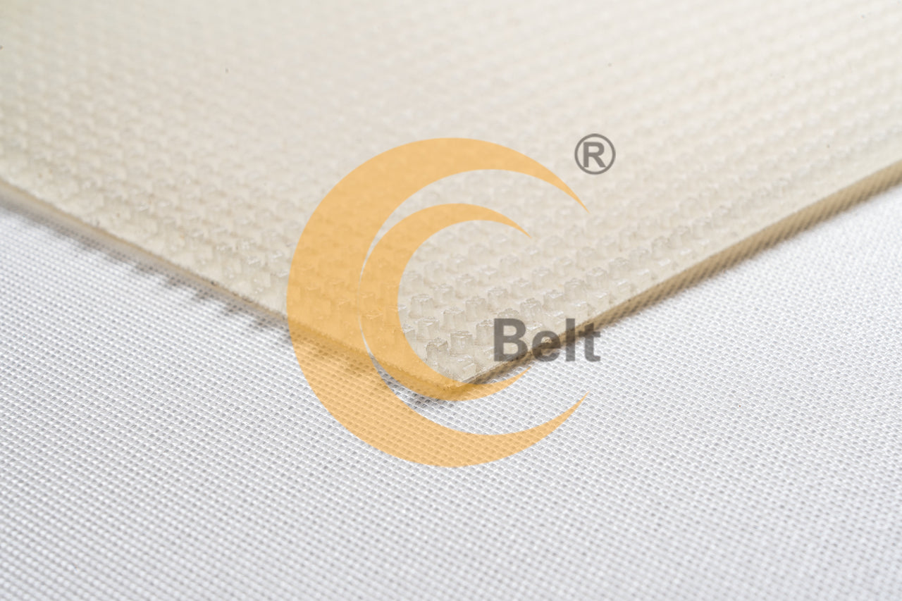 Wear Resistant Transparent PU PVC Conveyor Belt for Inclined Conveying