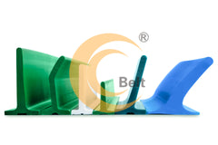 Crampons en PVC/PU personnalisables premium pour bandes transporteuses | Améliorez vos solutions de bande