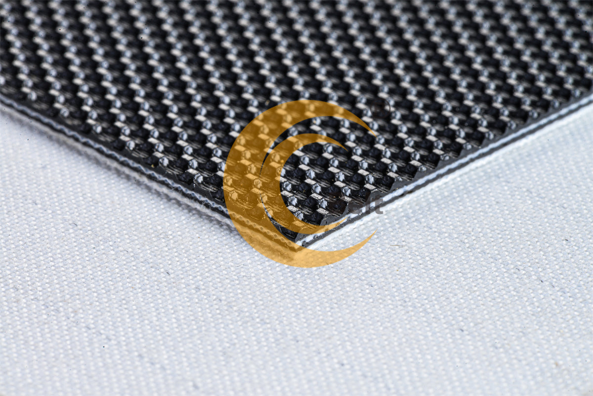 Ceinture de Tapis de Course 2,3 mm avec Durabilité Améliorée, Faible Bruit, Anti-Statique, Motif de Surface de Golf #ESS80/2:0+1.0G/2.3B/AS