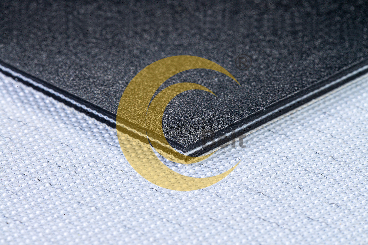 Ultra-hochleitfähiger PVC-Förderband für Elektronik #EM120/2:0+0.5M/2.0B/AS