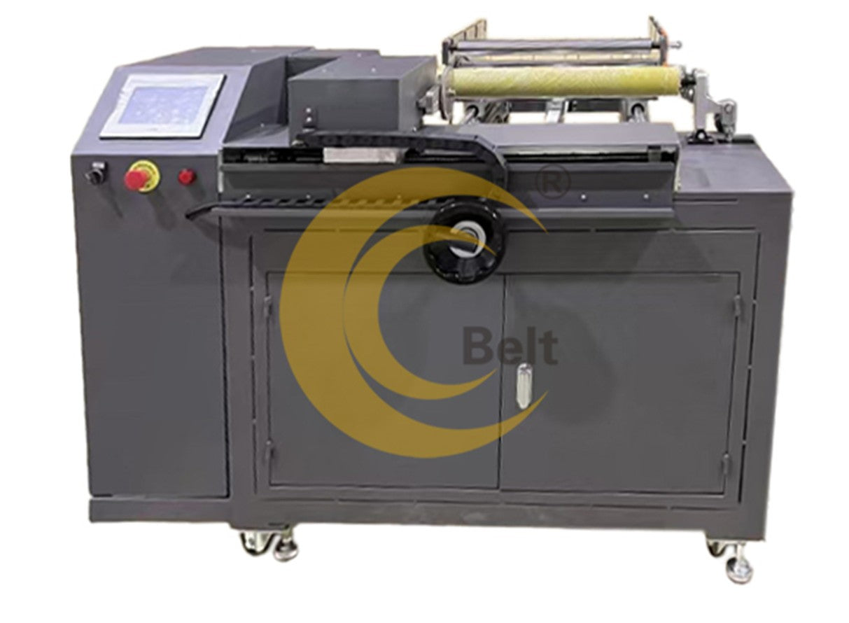 Machine de découpe de courroie de distribution