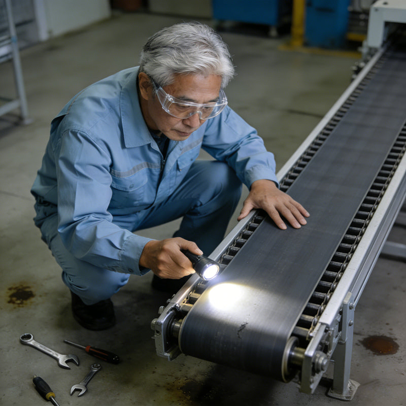 Conveyor belt inspection