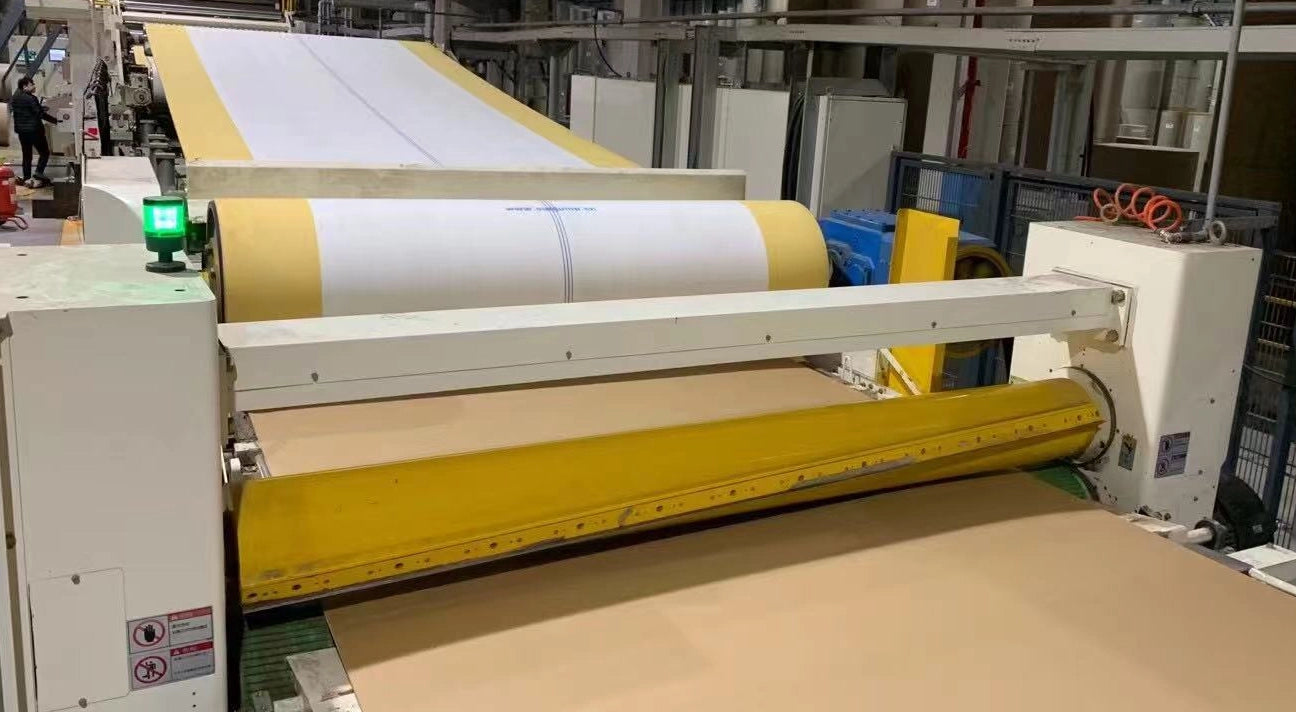 Corrugator belt onsite
