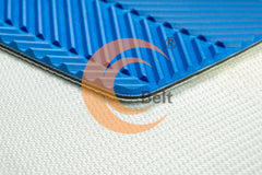 Anti-slip PVC Conveyor Belt with Fishbone Profile for Woodworking